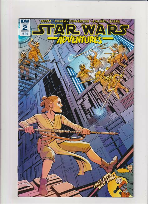 Star Wars Adventures 2 Nm 92 Idw Comics Rey And Unkar Plutt Cover B Comic Books Modern Age