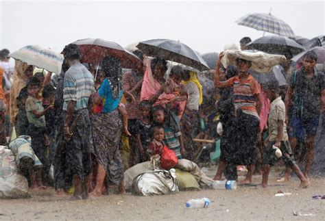 Over 123000 Rohingya Refugees Flee Violence In Myanmar