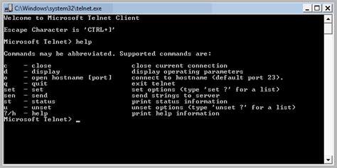 How To Use Telnet Command On Windows And Telnet Command Options Hot