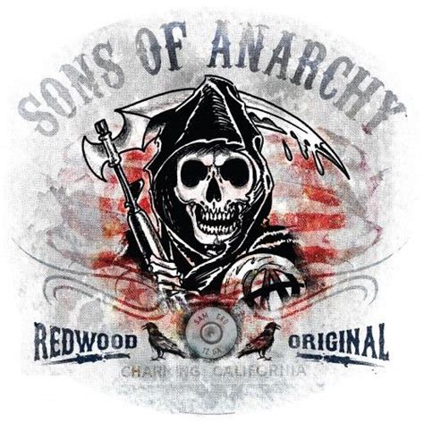 Sons Of Anarchy Redwood Original Wall Decal Sons Of Anarchy Wall Decals