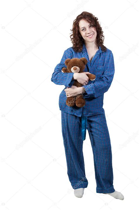 Woman Hugging Teddy Bear Stock Photo By ©robeo123 5584412