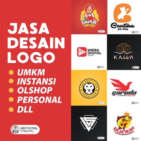 Jual Jasa Desain Logo Umkminstansipersonalolshop Shopee Indonesia