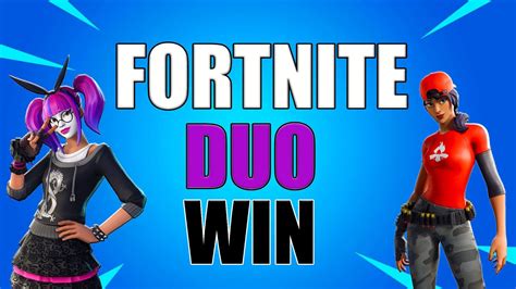 Fortnite Duo Victory Royale Youtube