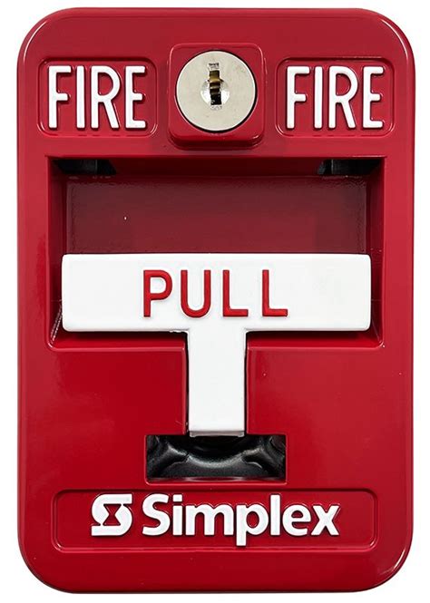 Simplex 2099 9138 Weatherproof Manual Pull Station With Backbox