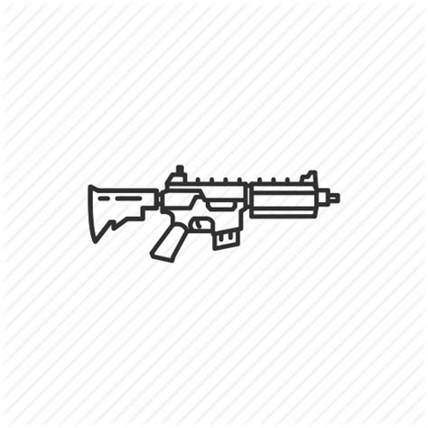 Assault Rifle Free Icon Library