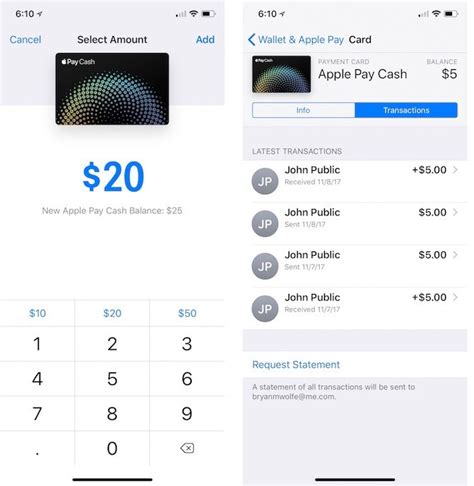 Debit or prepaid card 2 that you want to use to add money. How to Use Apple Pay Cash to Request and Send Money With ...
