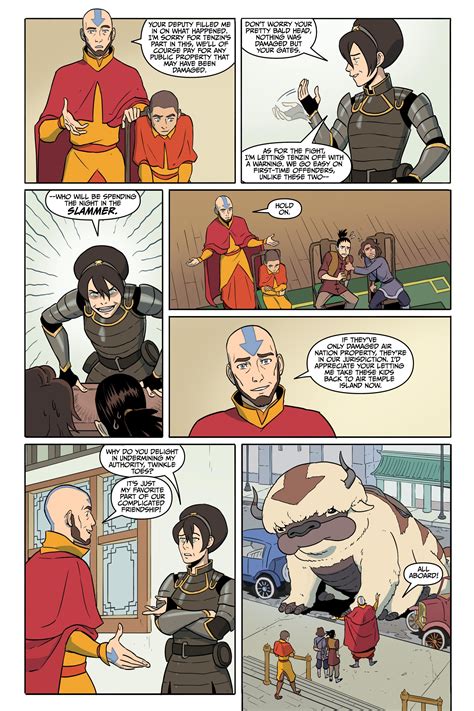 The Legend Of Korra Patterns In Time Chapter Tp Page