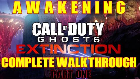 Call Of Duty Ghosts Extinction Awakening Complete Walkthrough Part
