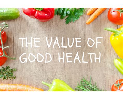 Value Of Good Health Efmp