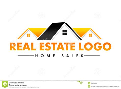 Real Estate Logo Royalty Free Stock Images Image 34058389