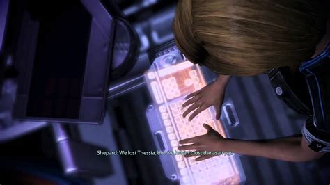 Mass Effect 3 Femshep Liara Romance Part 6 After Thessia Youtube