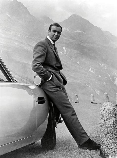 Sean Connery In 007 James Bond Goldfinger 1964