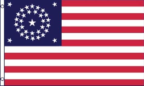 Nmah the flag in civil war. 34 Star Round US Civil War Flag 3x5 ft United States USA American Union Army | eBay