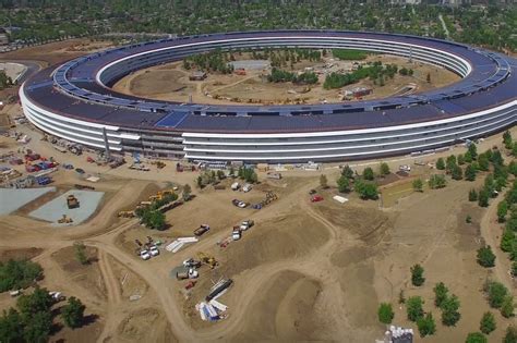 Apple Park Video Shows One Year Of Construction In Six Minutes Curbed Sf