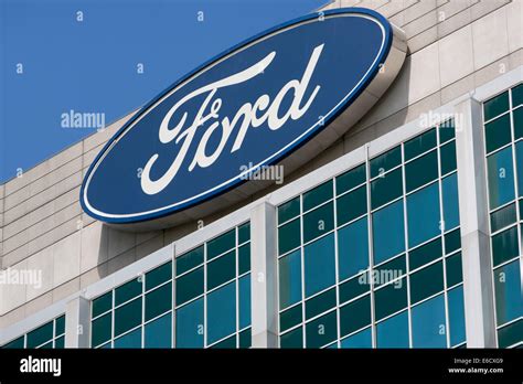 The Headquarters Of The Ford Motor Company In Dearborn Michigan Stock