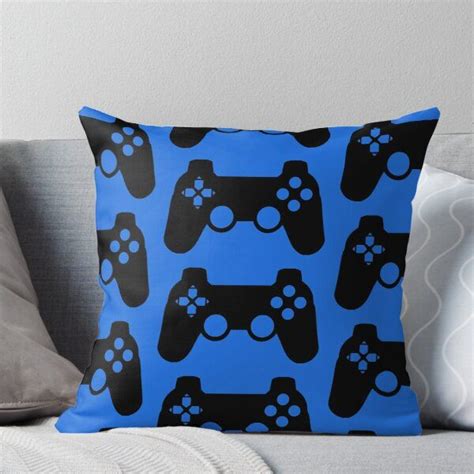 Playstation Controller Logo Throw Pillow By Art Vand3lay In 2022