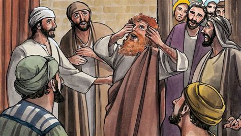 Jesus Heals Two Blind Men And A Mute Man Bible Story