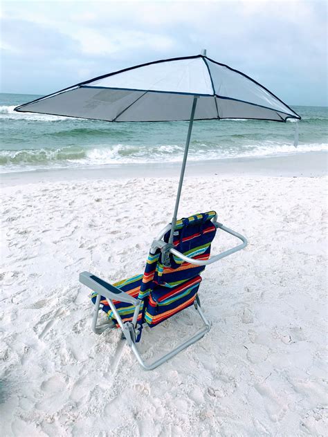Clamp On Beach Umbrella In 2021 Beach Chair Umbrella Beach Chairs