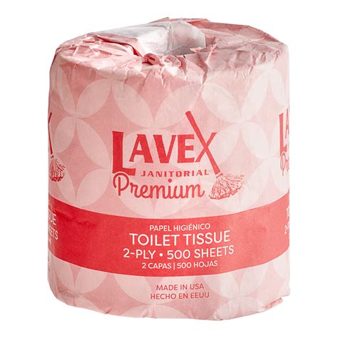 Lavex Premium 4 12 X 4 Individually Wrapped 2 Ply Standard 500 Sheet