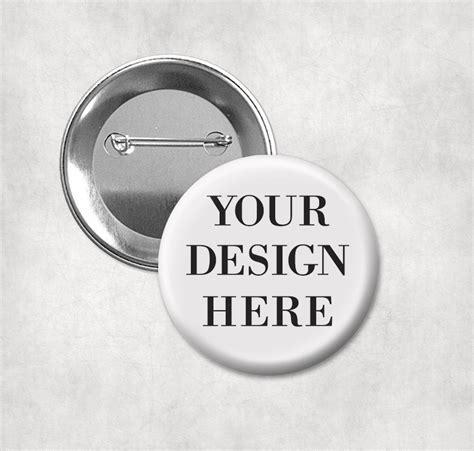 custom button pins 1 25 or 2 25 design your own etsy españa