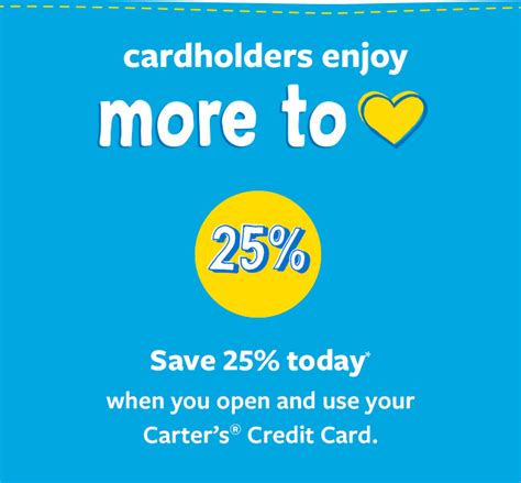 Maybe you would like to learn more about one of these? Carter's: Apply now for the new Carter's® Credit Card | Milled