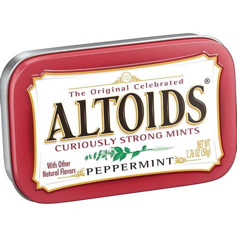 Altoids Mints Peppermint 50g Uk Plus Candy