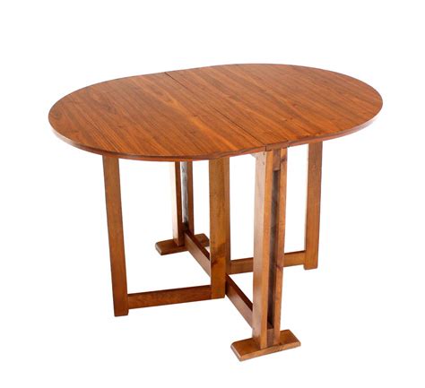 Vintage ercol drop leaf table. Danish Mid-Century Modern Walnut, Drop-Leaf Dining or ...