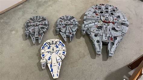 Lego Star Wars Ucs Millennium Falcon Comparison 2020 Youtube