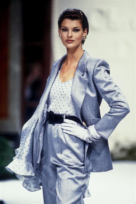 Linda Evangelista Christian Dior Haute Couture Ss 1992 Fashion