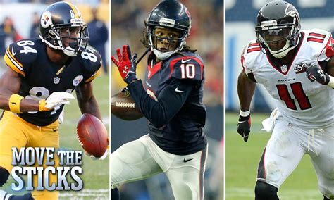 Who Are The Top 5 Wide Receivers Right Now Move The Sticks Nfl