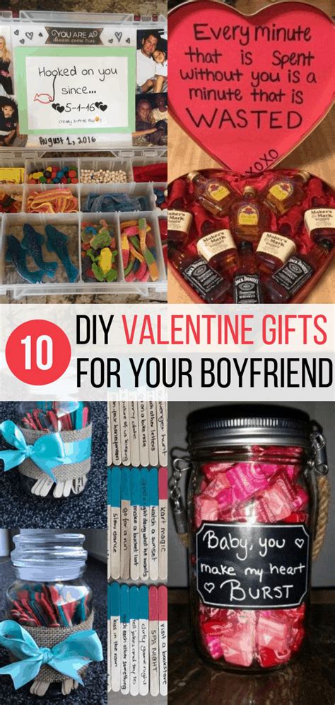 These different types of diy presents are. 10 DIY Valentine's Gift for Boyfriend Ideas - Inspired Her Way