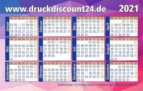 Monatskalender und kostenloser planer zum ausdrucken. Din A4 Kalender 2021 Zum Ausdrucken / Feriendichte Kalender 2021 / Für den druck in a5 oder a3 ...