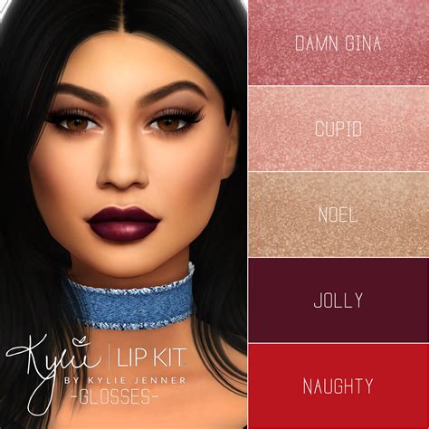 KYLIE LIP KIT ULTIMATE COLLECTION PART Simpliciaty Sims Cc Makeup Kylie Jenner Lips