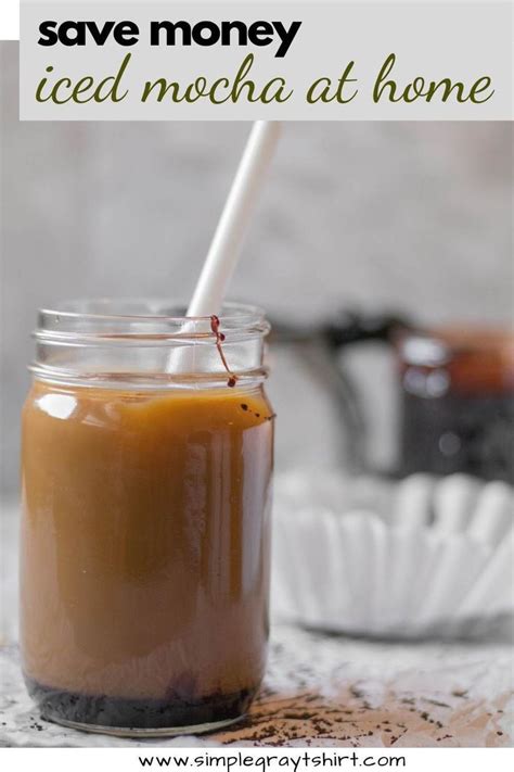 This Is My Go To Iced Coffee All Year Long An Iced Mocha With Simple