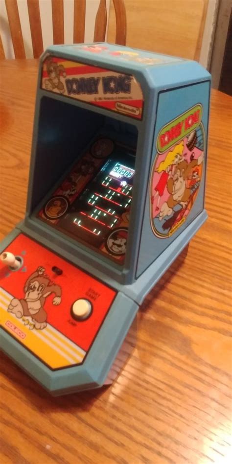 Original 1981 Coleco Nintendo Donkey Kong Mini Arcade For Sale In