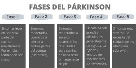 Las 5 Fases De La Enfermedad De Parkinson La Evolución