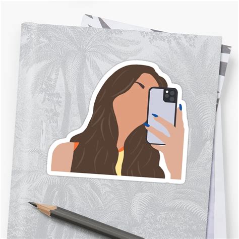 Addison Rae Sticker By Cloudystherapy Redbubble