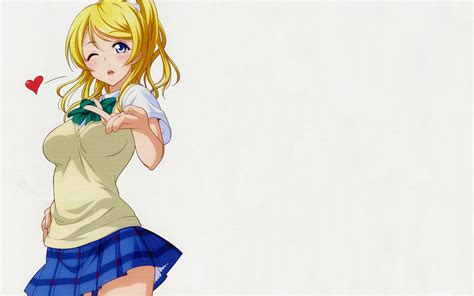 Download Eri Ayase Anime Love Live Hd Wallpaper