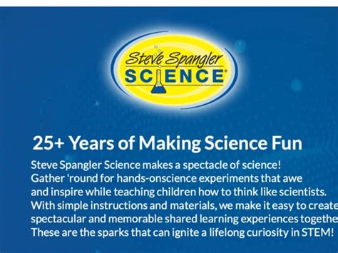 About Us Steve Spangler Science