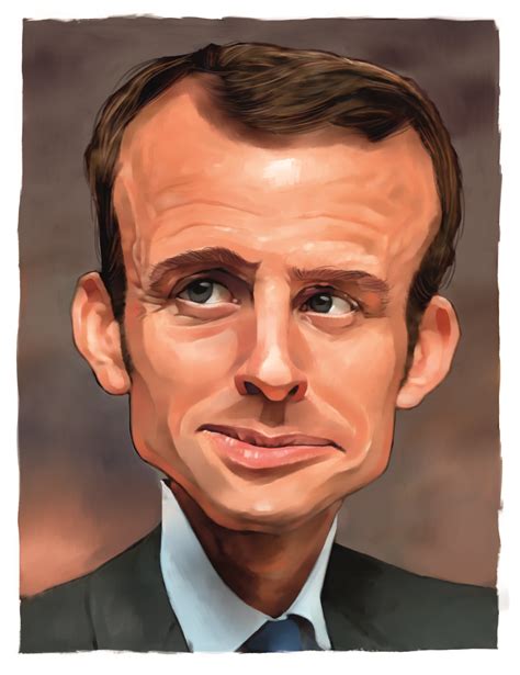 Artstation President Macron Caricature