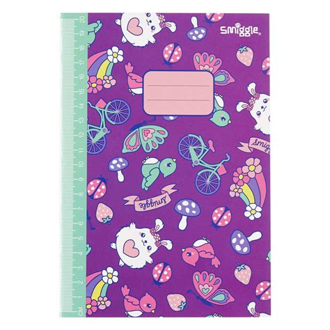 A5 Squad Lined Exercise Book Smiggle Cool Pencil Cases Kids Diary