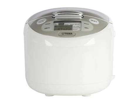 Tiger Jax S U Microcomputer Controlled Rice Cooker Warmer White