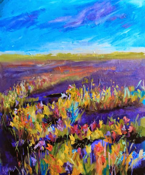 Artists Of Texas Contemporary Paintings And Art Wildflowers Galore By