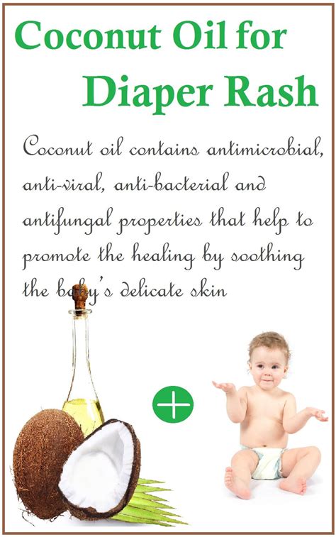 Coconut Oil For Diaper Rash Coconut Oil Skin Care Coconut Oil