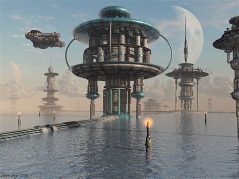 Station V By ~christianbeyer Sci Fi Architecture Amazing Architecture
