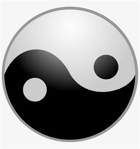 Free Yin Yang Symbol Clip Art Yin Yang Public Domain Transparent Png