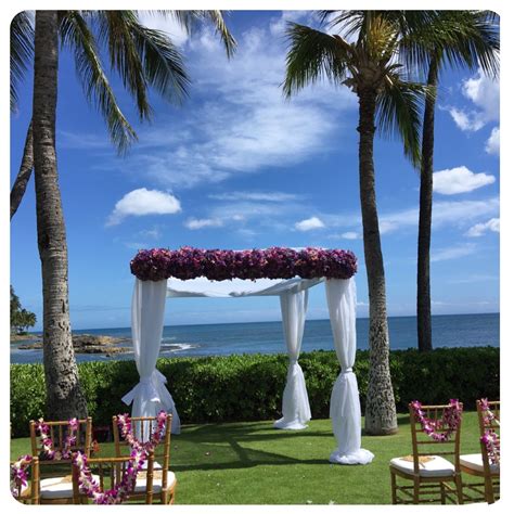 The Point At Paradise Cove On Oahu Wedding Planned By Hawaii Weddings