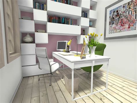 Plan Your Small Office With Roomsketcher Home Designer Try Different