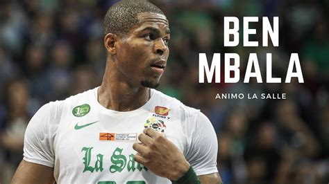 Epic Video Of Ben Mbala With The Dlsu Green Archers Youtube