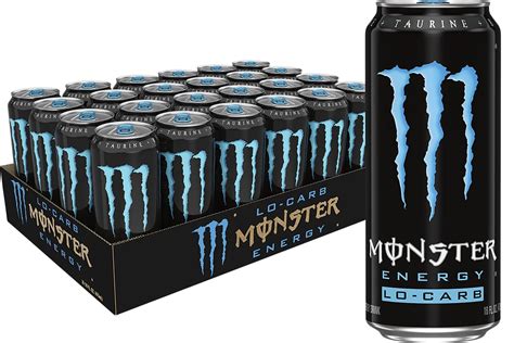 Monster Energy Lo Carb Monster Low Carb Energy Drink 16 Ounce Pack